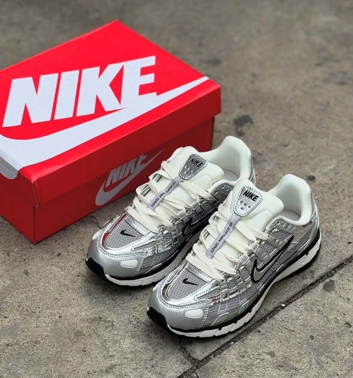Nike P-6000 Metallic Silver